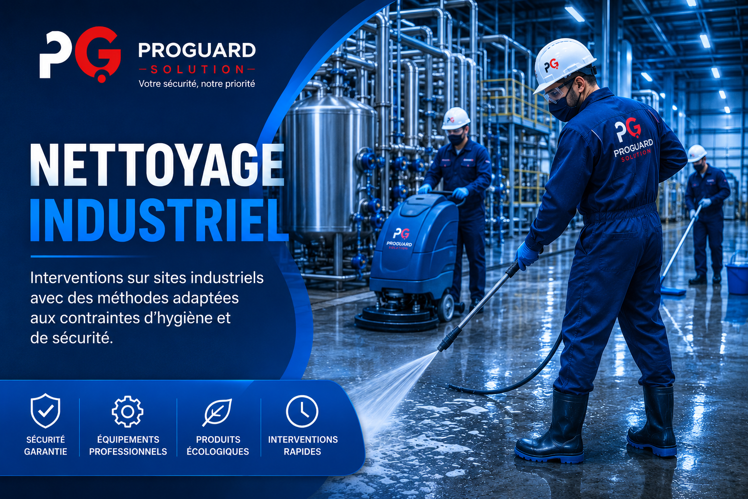 Nettoyage professionnel de sites industriels à Agadir
