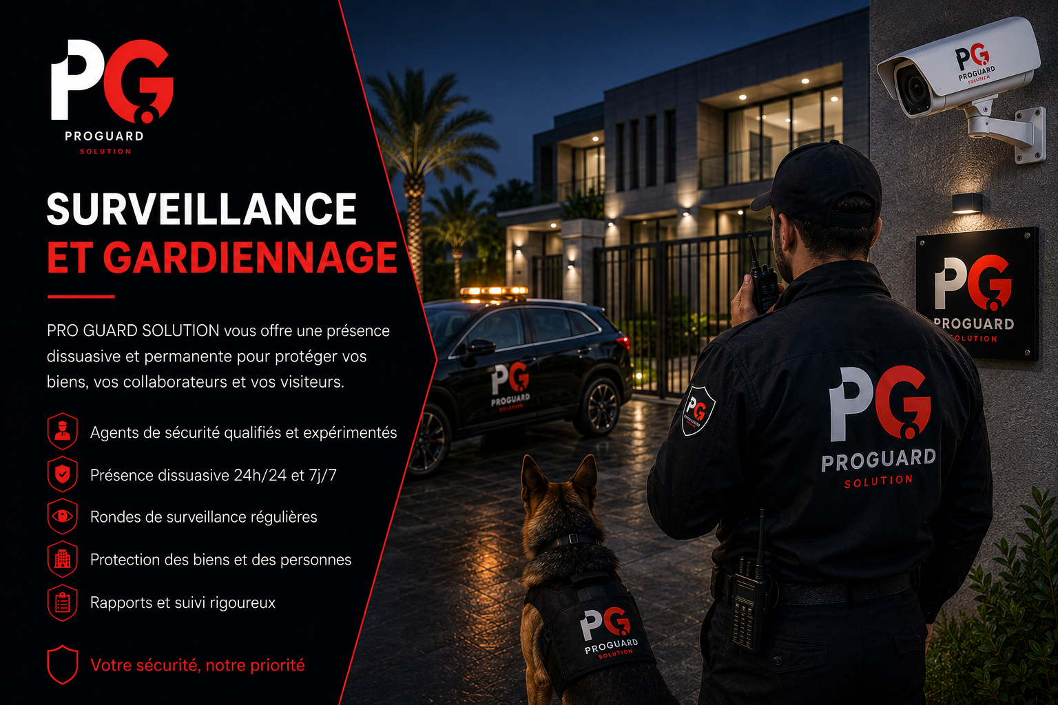 Service de surveillance et gardiennage à Agadir