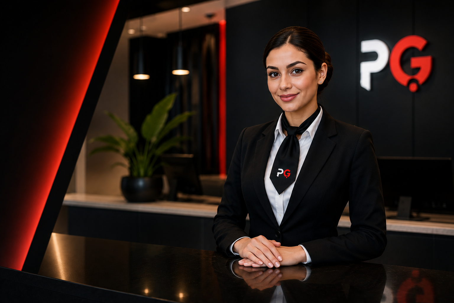 Hôtesse d'accueil professionnelle ProGuard Solution à Agadir